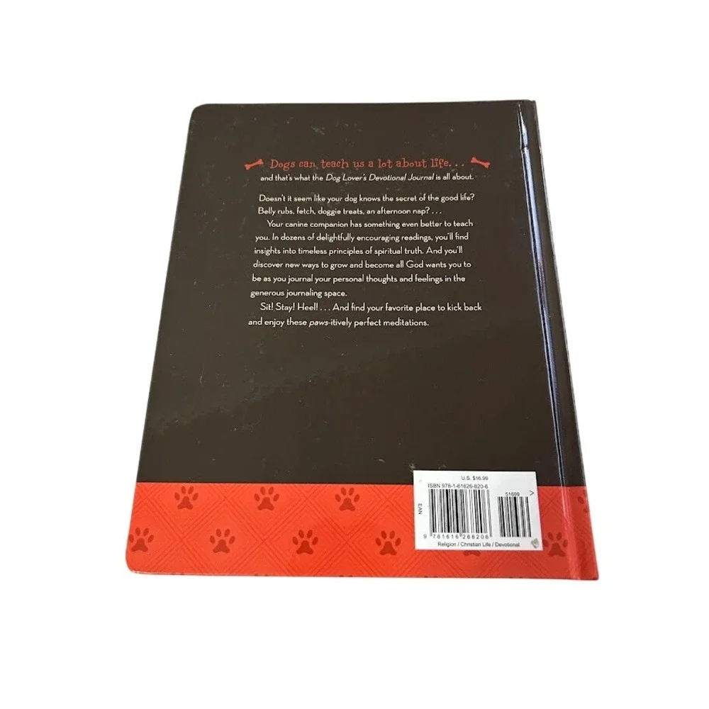 Dog Lovers Devotional Journal Puppy Christian Faith Reflection Book New